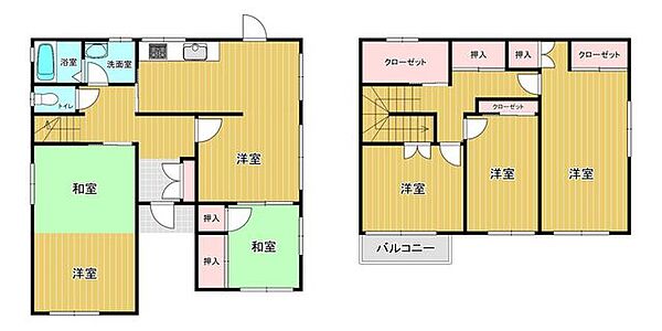 ■□7DK＋Sで部屋数も収納スペースもたっぷりある、暮らしやすさに配慮された設計です□■