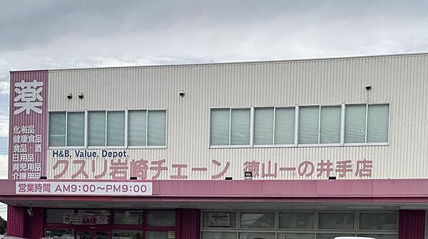 くすりの岩崎チェーン　徳山一の井手店 910m