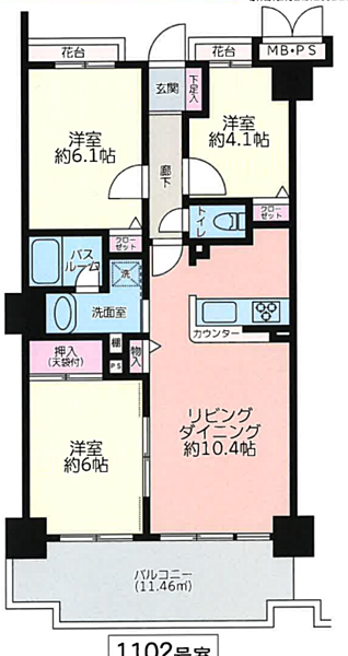 間取り：314002733895