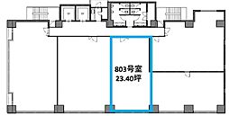 おおきに南船場ビルの間取図画像