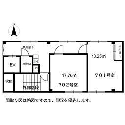 双葉シティプラザの間取図画像