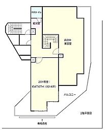 ギャレ緑橋の間取図画像