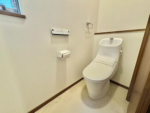 2階のトイレです。