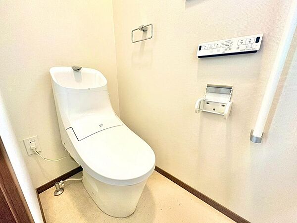 1階のトイレです。
