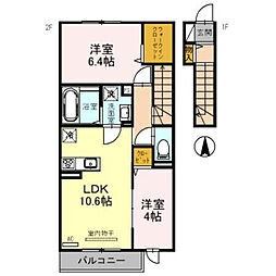 D-room社II 2階