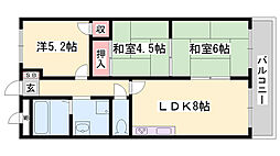 リゾティ英賀保 3LDKの間取図画像