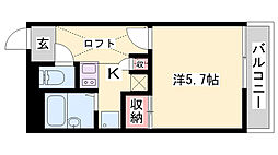 レオパレス中浜 2階