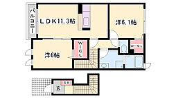 サニーレジデンス御着B 2階