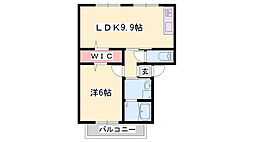 サンシティ米田B 2階/-