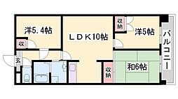 ヴィラ・プリマベーラ 3LDKの間取図画像