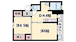 ビレッジハウス小坂 2階