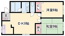 長田コーポ 1階