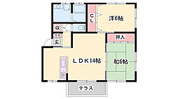 ラシャンス北八代 1階/-