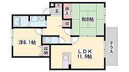 リバーサイド 弐番館 1階