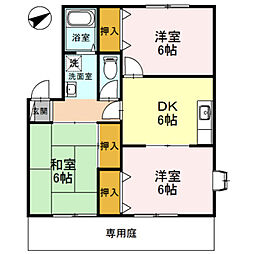 グランメゾン・1 2LDKの間取図画像