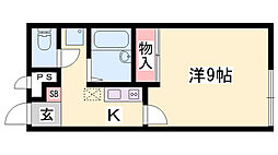 レオパレスハムズ 1階/-