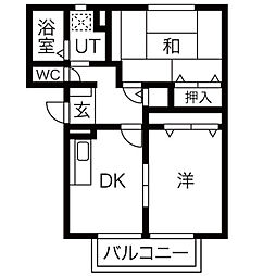 グリーンハイツA棟 2階/-
