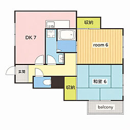 マンション大和 2階/-