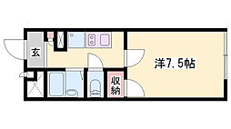 レオパレス喜多I 1階/-