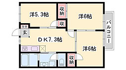 玲巧ハイツ1 2階/-