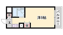 スカイコート姫路 3階/-