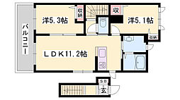 JR加古川線 滝野駅 徒歩6分 2階/-