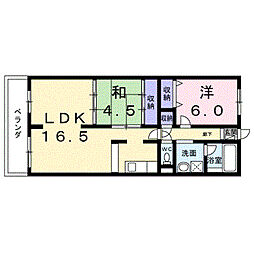 リバーサイドA 3階/-