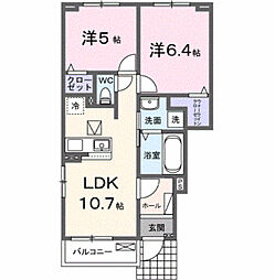 メゾングレーヌ東觜崎駅前A 1階