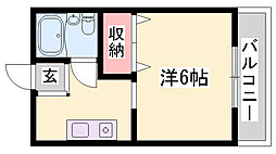 コーポ神明 1階/-