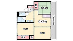 ビレッジハウス柏原 1階/-