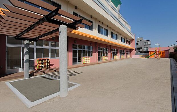 周辺環境-幼稚園・保育園(850m)上青木西保育所