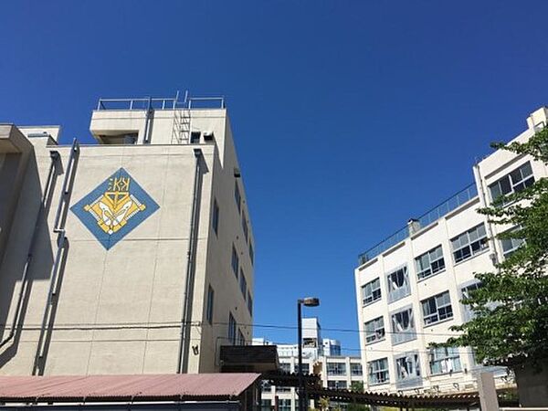 周辺環境-中学校(500m)渕江中学校