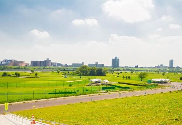 周辺環境-公園(170m)川口浮間ゴルフ場