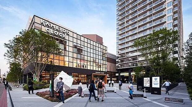 KAMEIDO　CLOCK 徒歩26分。全136店舗が集結し、地域住民の生活を支えるランドマークとなっています。 2060m