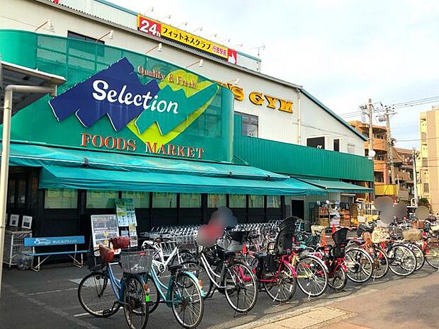 FOODS　MARKET　Selection行徳店 徒歩59分。野菜、肉、魚などの生鮮食料品が手頃な価格で手に入ると評判です。 4680m
