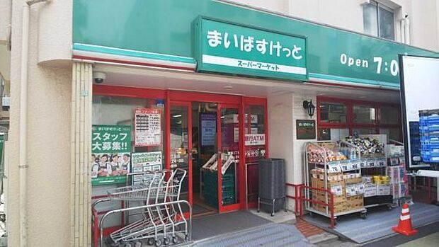 まいばすけっと江東亀戸3丁目店 徒歩5分。 380m