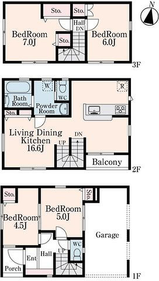 建物参考プラン間取図