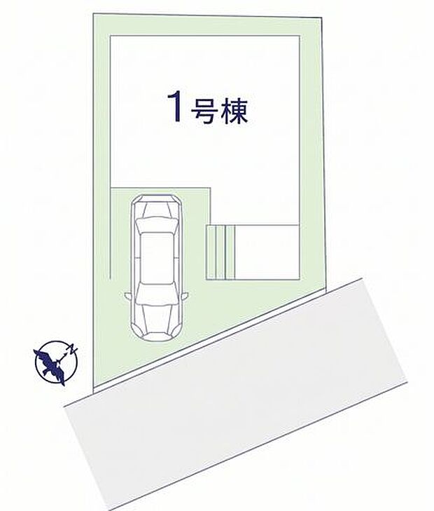 車庫スペースから玄関先までの動線に優れているため、たくさん荷物があっても安心して家の中にしまうことができます♪ターミナル駅も徒歩圏内で生活がとてもしやすいです♪