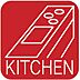 キッチン：間取図