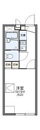 レオパレスメゾン秀 1Kの間取図画像