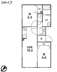 ラフィーネ西町 1階