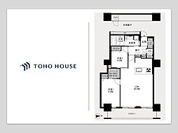 阿波座ライズタワーズフラッグ46 2LDKの間取図画像