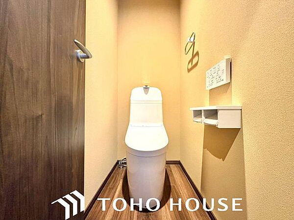 トイレが2箇所なので、大家族や来客の際にも安心です。