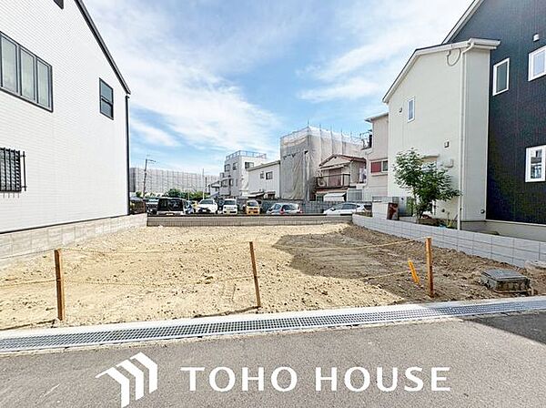 間口が広いので南向きのお部屋を広くとることができる形状です。