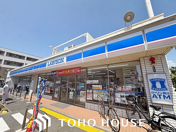 ローソン南津守七丁目店 徒歩9分。 670m
