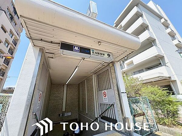 北加賀屋駅(Osaka　Metro 四つ橋線) 徒歩8分。 640m