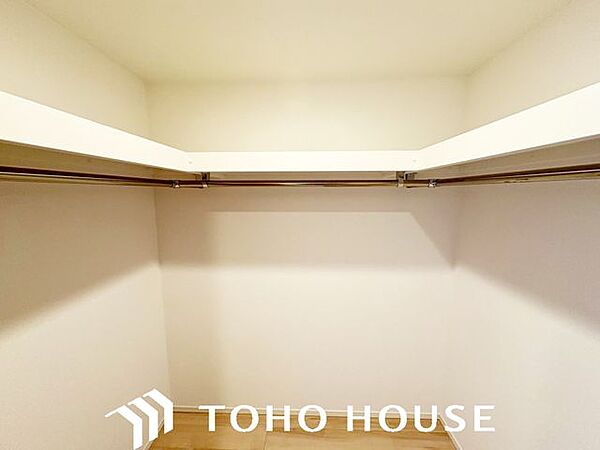 ウォークインクローゼット完備！