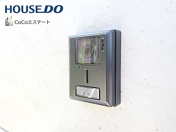 □■TVモニター付きインターホン■□来客時にも安心♪お子様の留守番時もモニターで確認で出来るので防犯性も◎