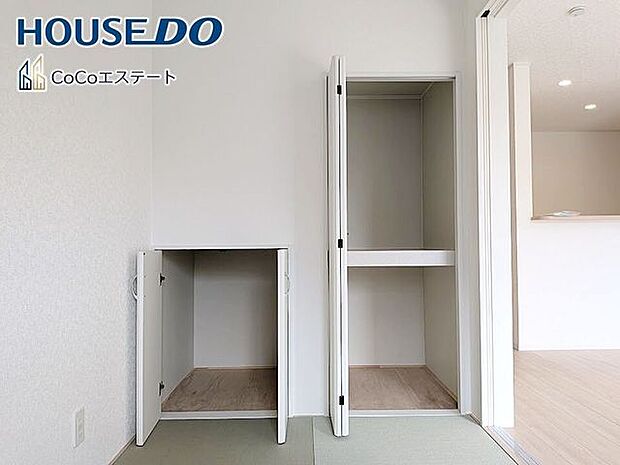 □■収納■□奥行きがあり無駄なく収納できるスペースです。