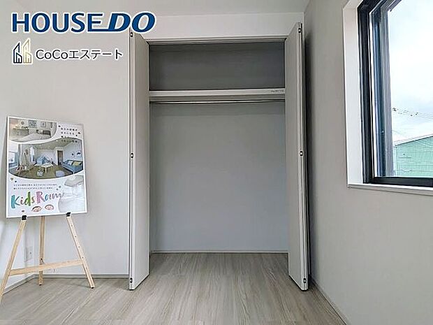 □■収納■□各部屋にクローゼット完備♪ゆとりの収納で、お部屋がスッキリ片付きます。